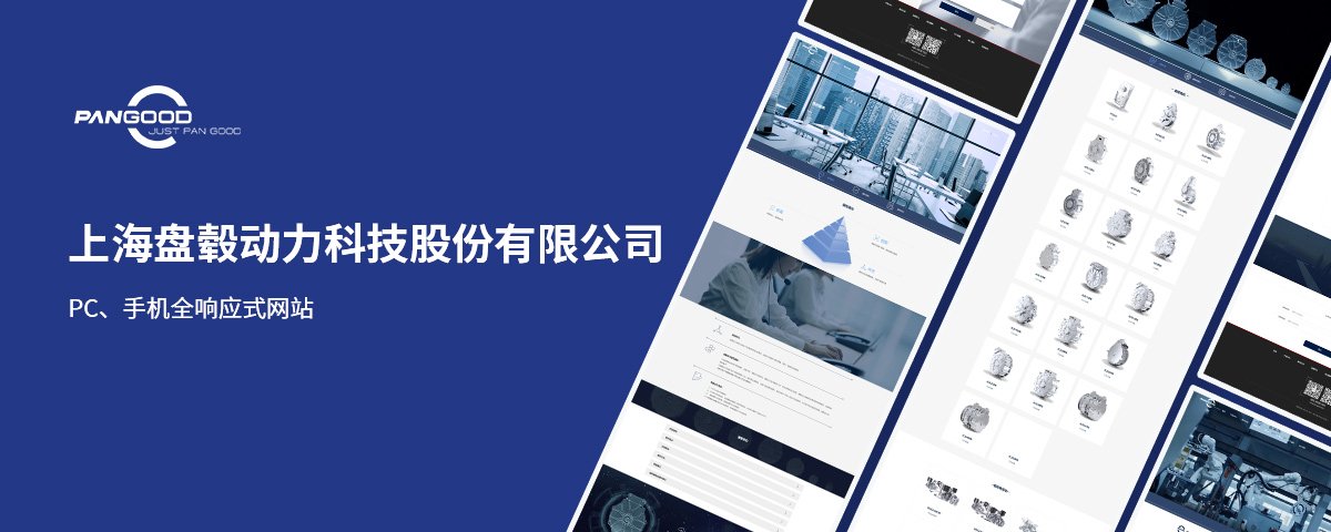 盘毂动力 营销型品牌官网案例展示